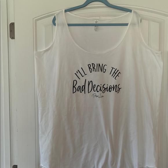 I’ll Bring The Bad Decisions Beach Cover Up Size 4X - Picture 1 of 2